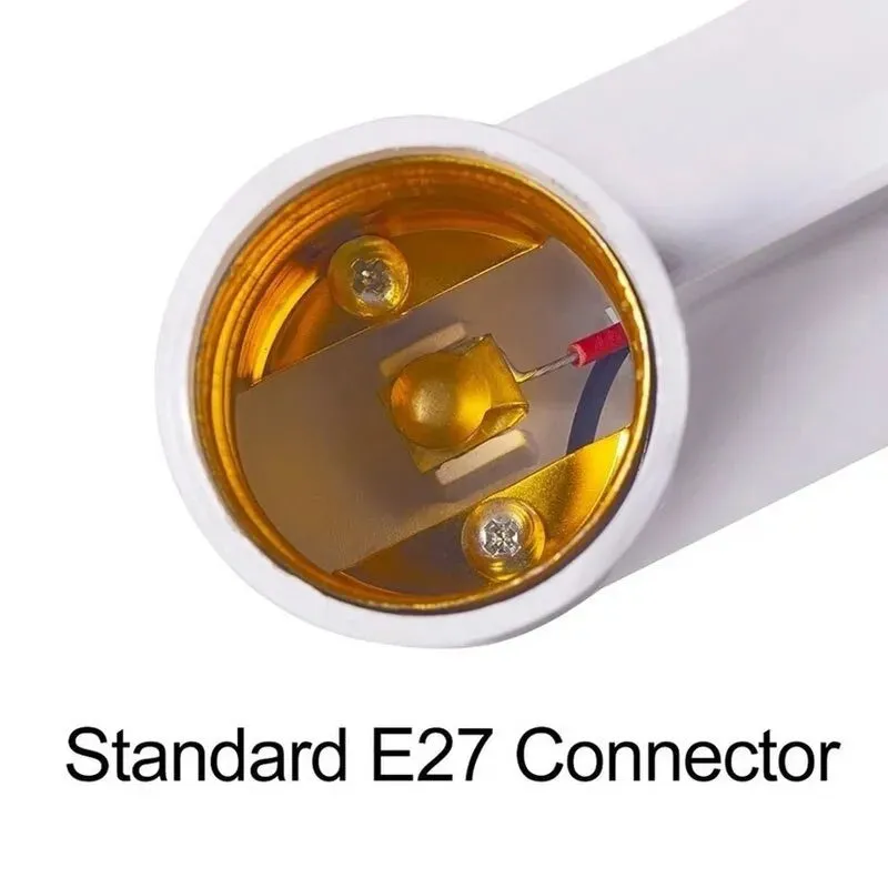 3in1 E27 to E27 Led Bulb Socket Splitter Adapter for Home Dining Room Photo Studio