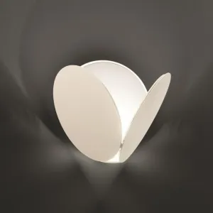 Abstract Metal Disc Wall Light