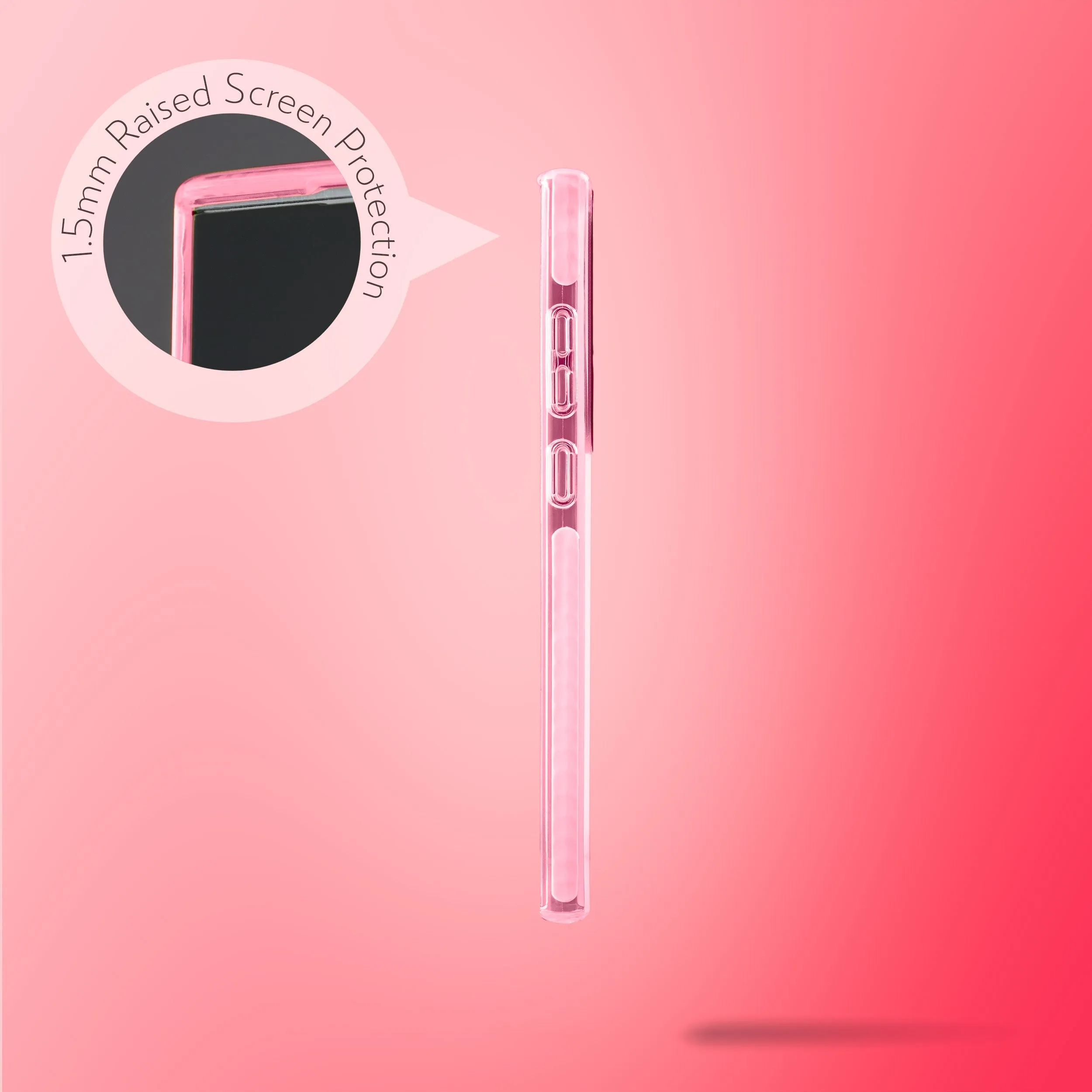 Barrier Case for Galaxy S22 Ultra - Subtle Pink Peach
