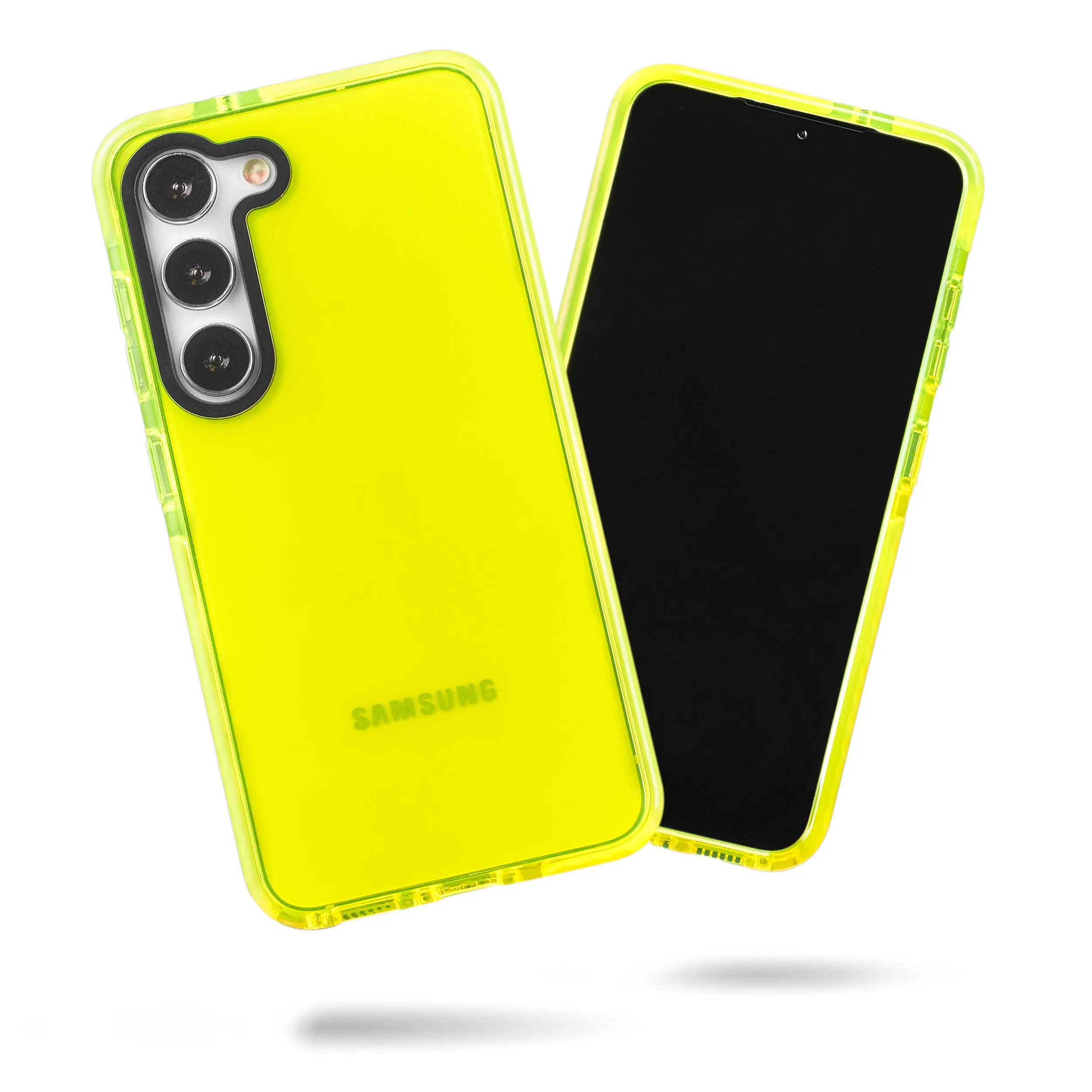 Barrier Case for Galaxy S23 - Hi-Energy Neon Yellow