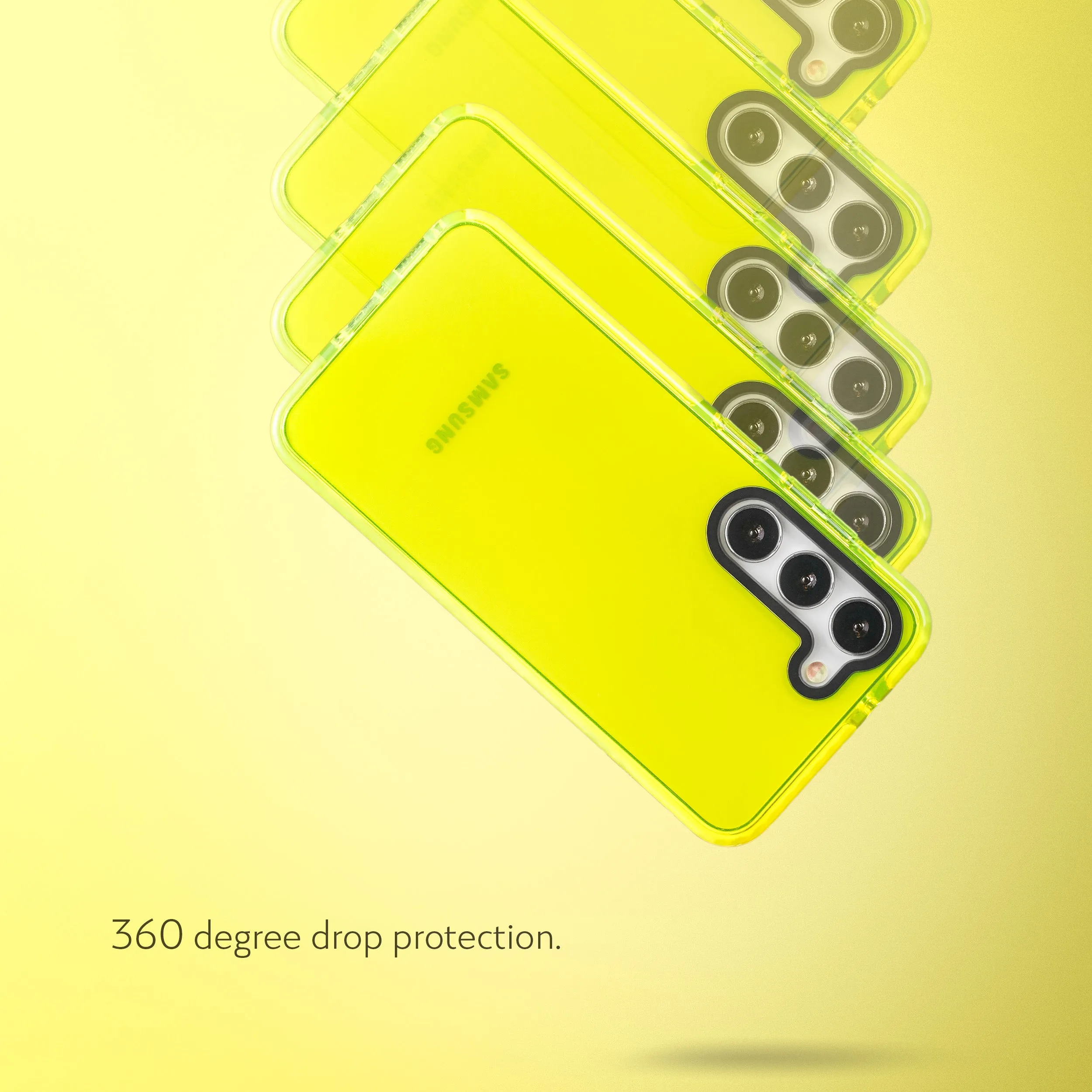 Barrier Case for Galaxy S23 - Hi-Energy Neon Yellow