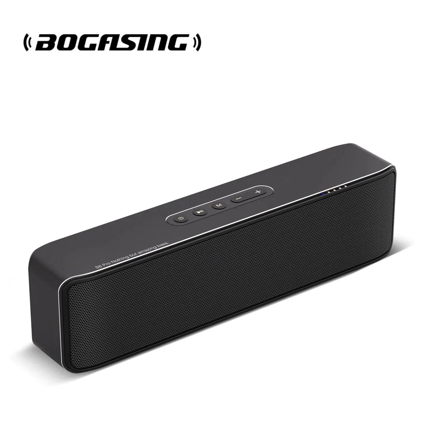 BOGASING S8 Pro Portable Wireless Bluetooth Speaker