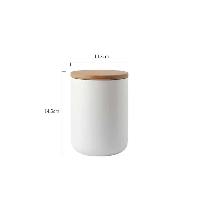Ceramic Storage Jar with Lid
