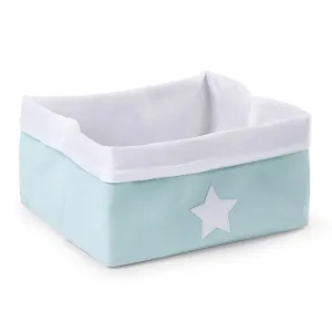 Childhome Box Canvas Foldable 40x30x20 Mint White