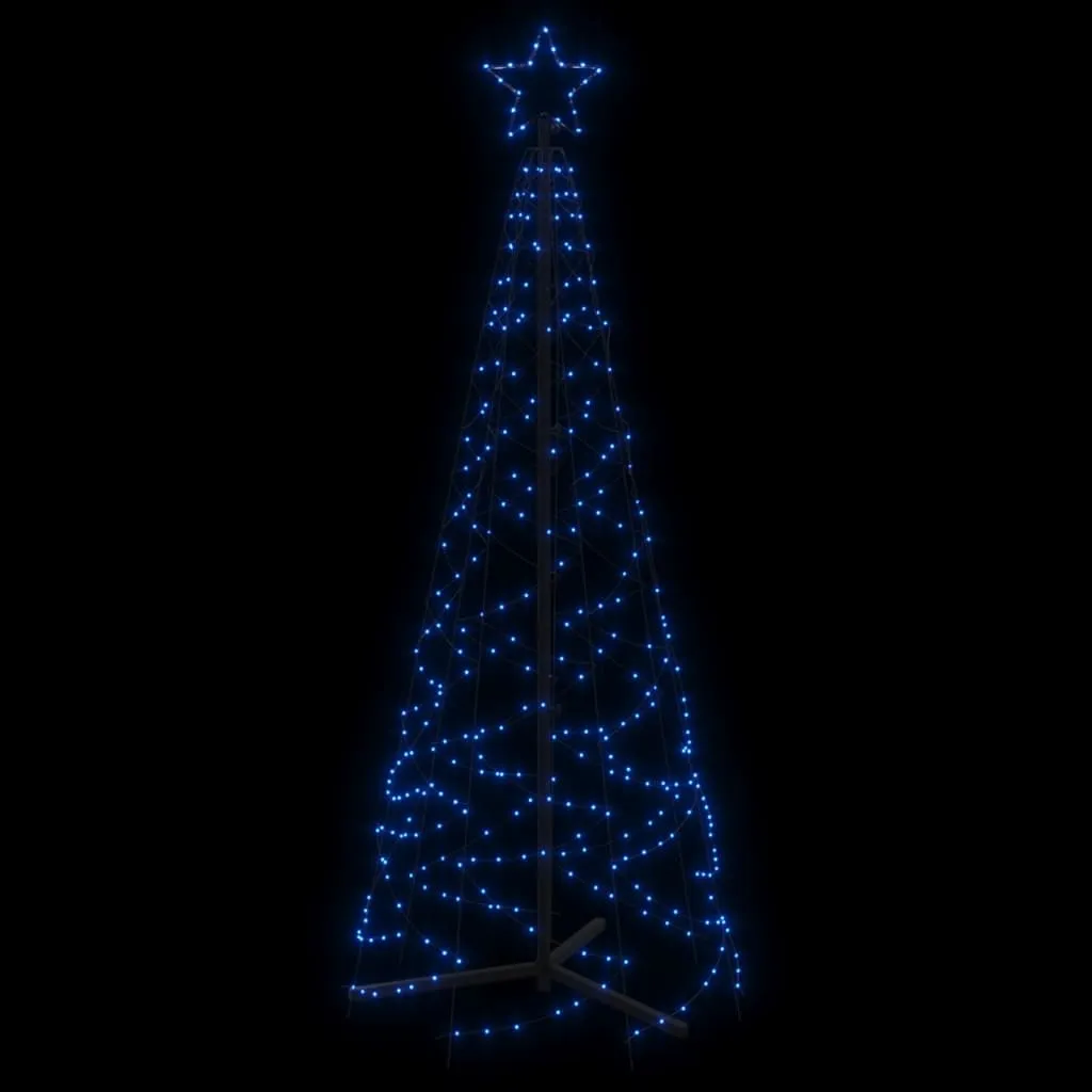 Christmas Cone Tree Blue 200 LEDs 70x180 cm
