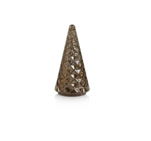 Davos LED Antique Tree - Gold 7.25"