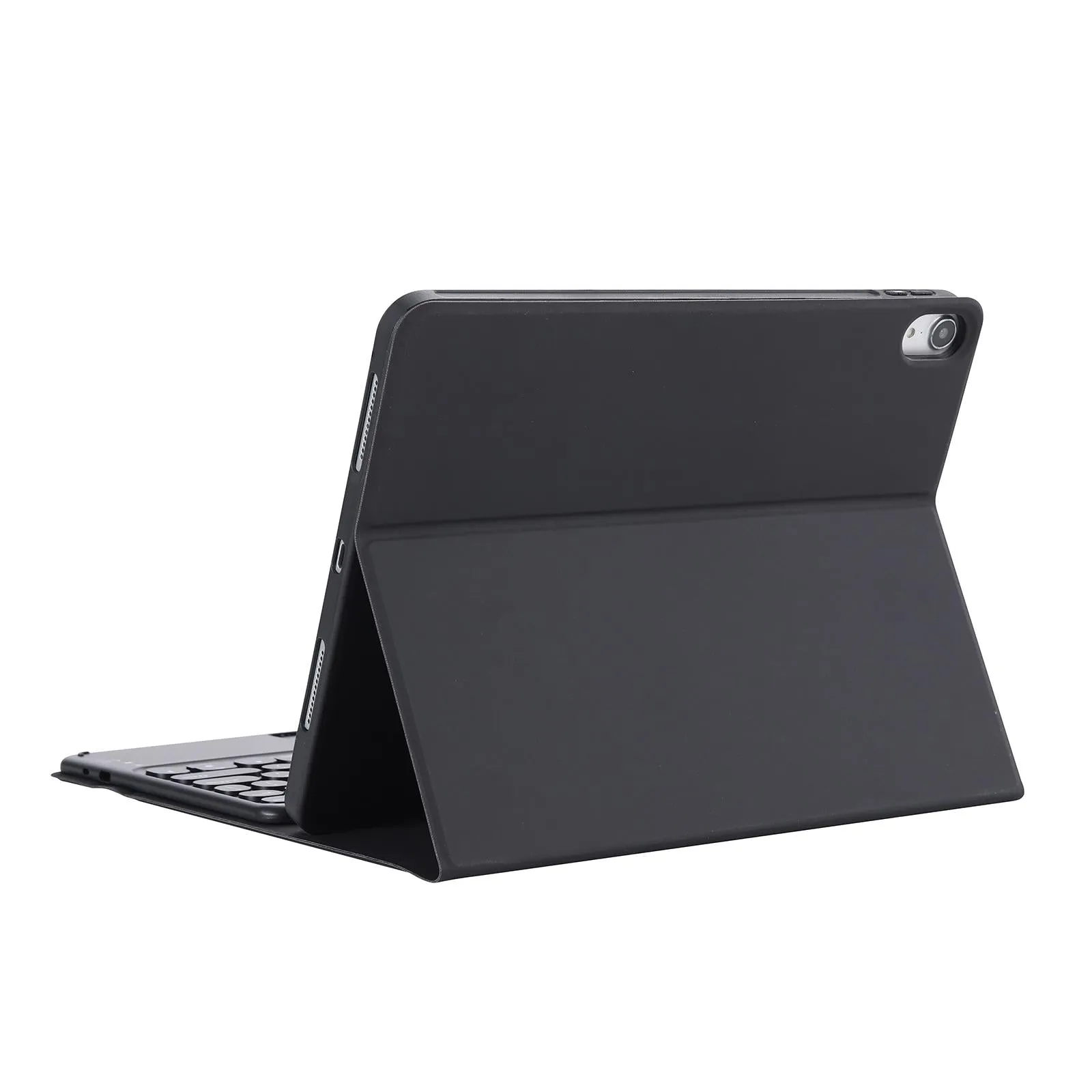Detachable Bluetooth Keyboard Leather Case For Ipad Air 4 / 5 With Touch Control And Skin Feel Texture