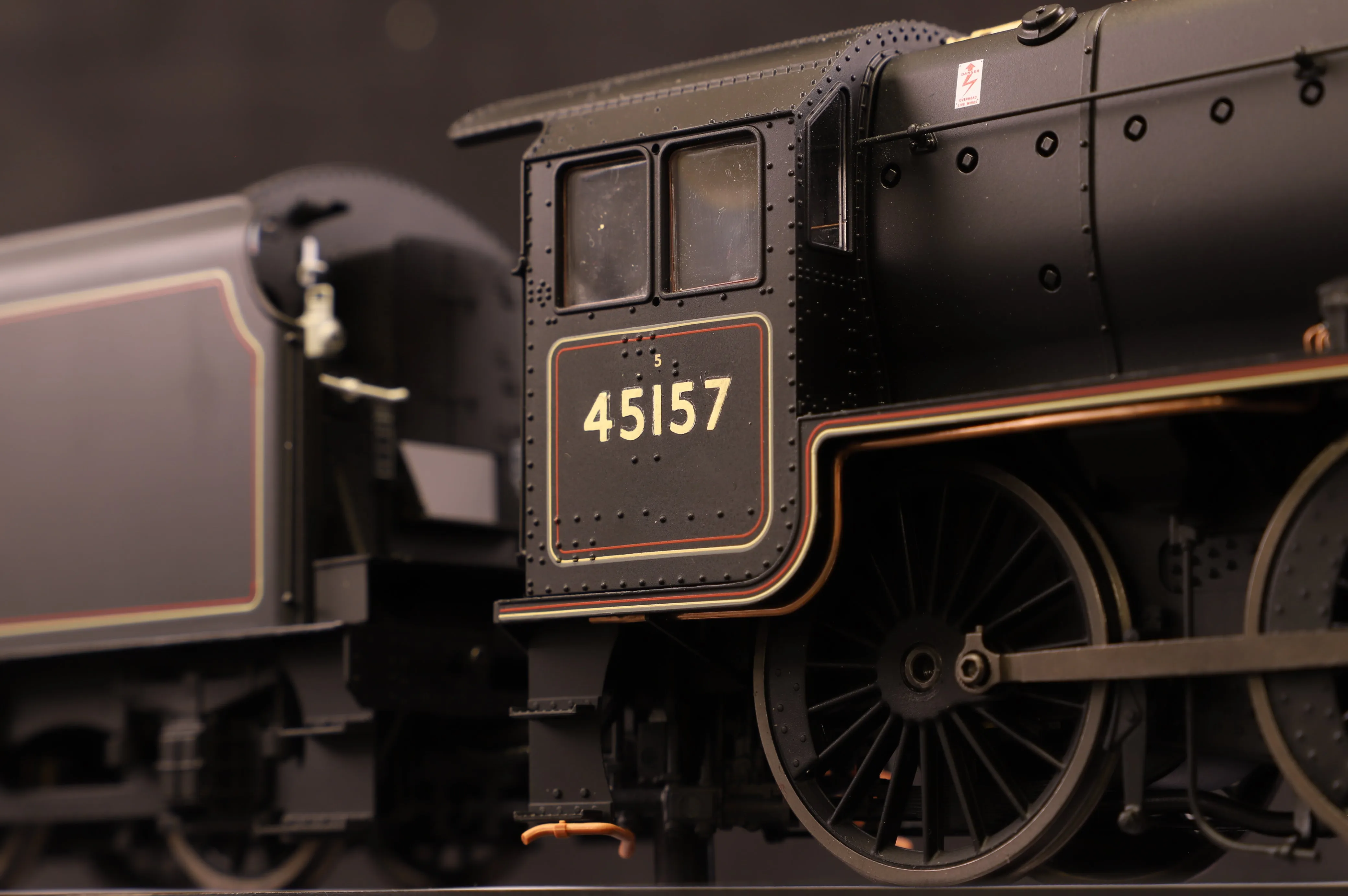 Ellis Clark Trains O Gauge Stanier Class 5 4-6-0 "Black 5", Late BR Lined, '45157' 'Glasgow Highlander', Welded Tender