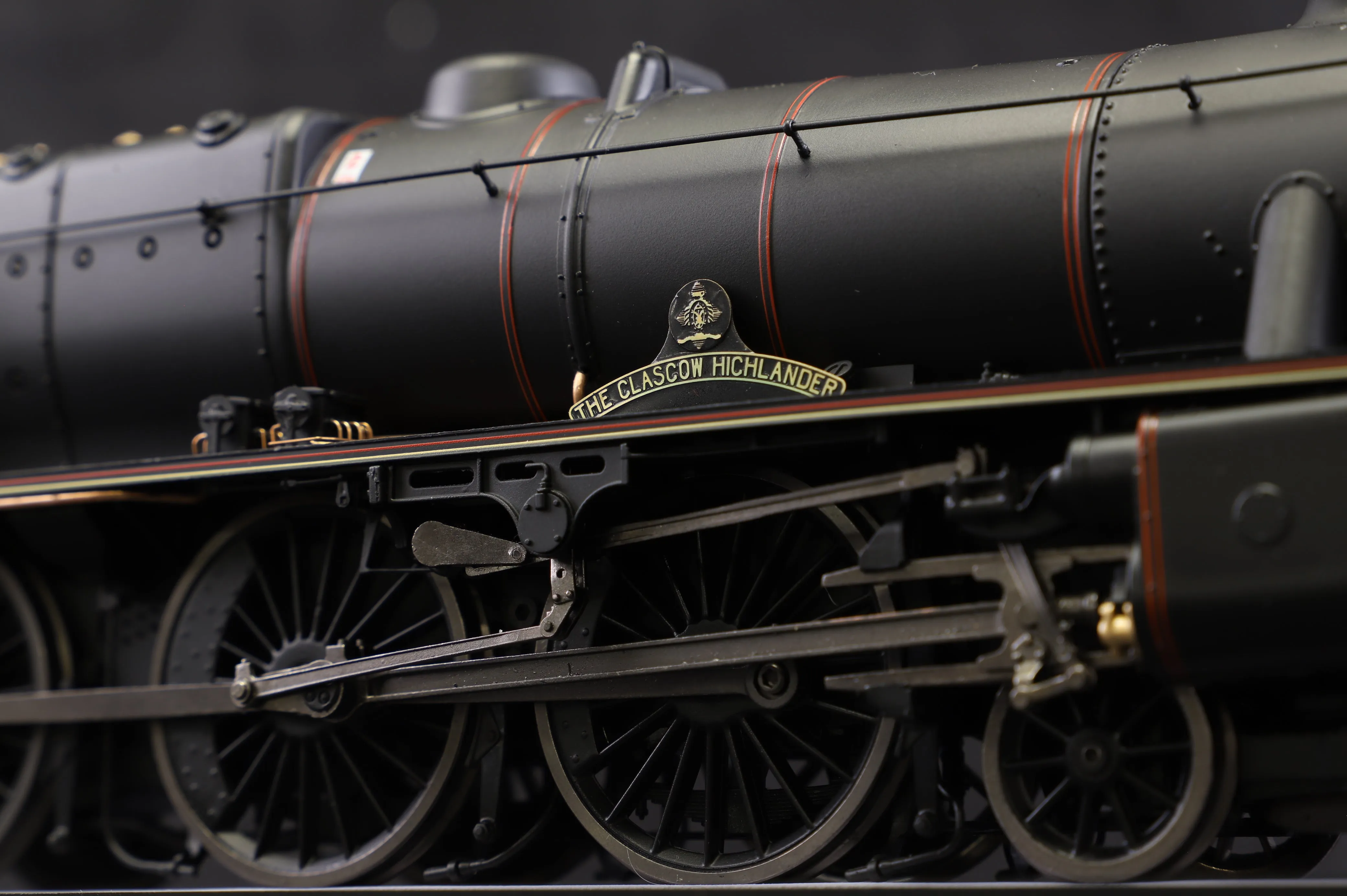 Ellis Clark Trains O Gauge Stanier Class 5 4-6-0 "Black 5", Late BR Lined, '45157' 'Glasgow Highlander', Welded Tender