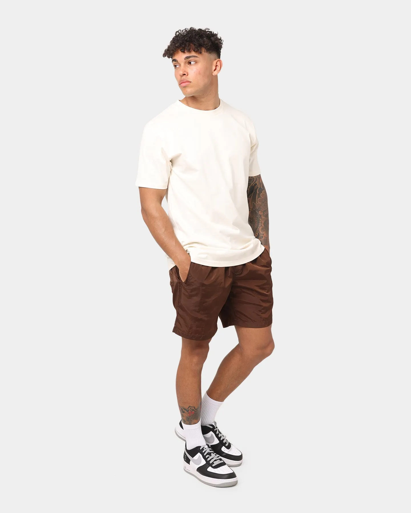 EN ES Walkman Beach Shorts Brown
