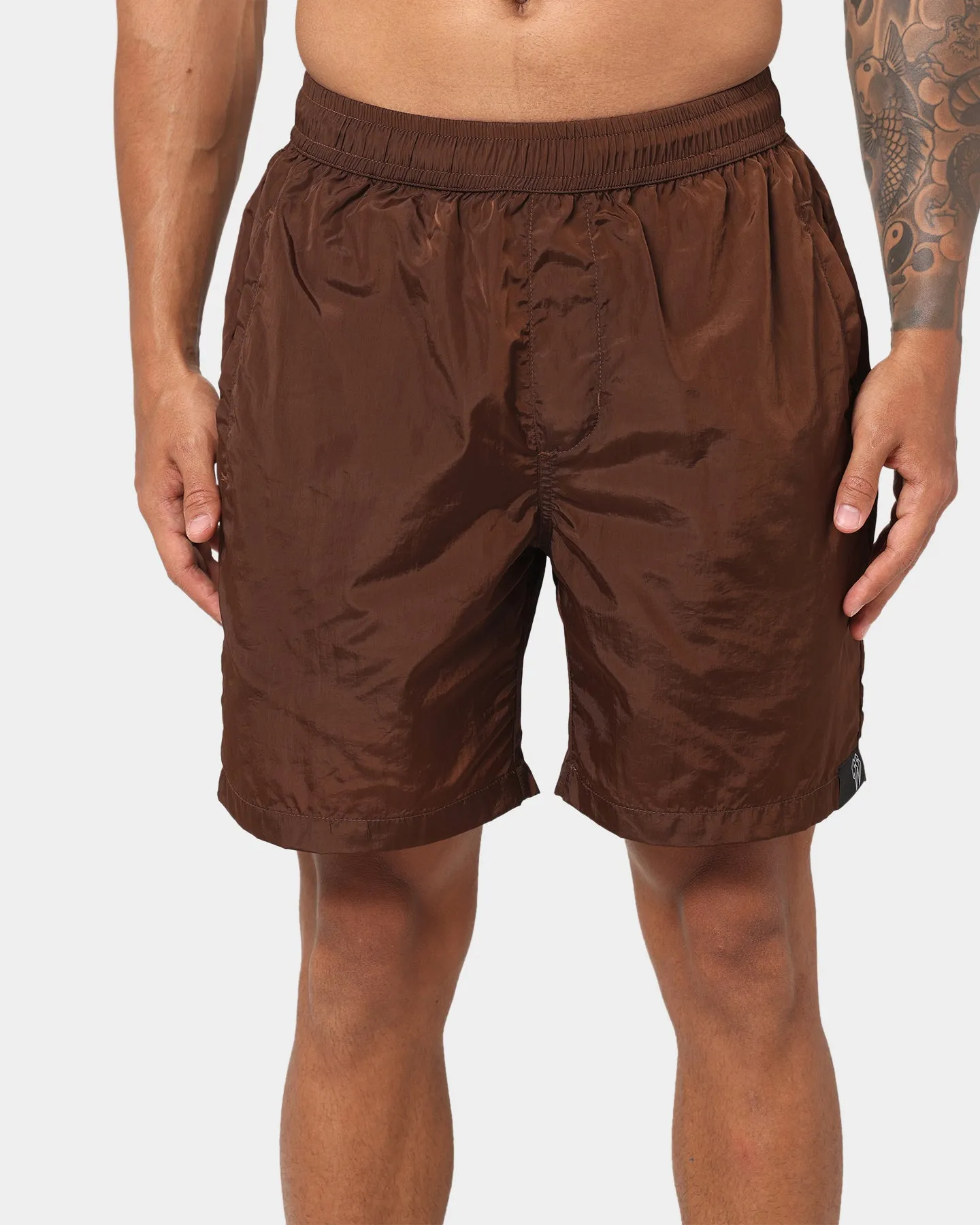 EN ES Walkman Beach Shorts Brown