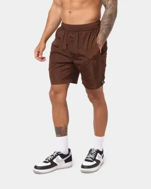 EN ES Walkman Beach Shorts Brown