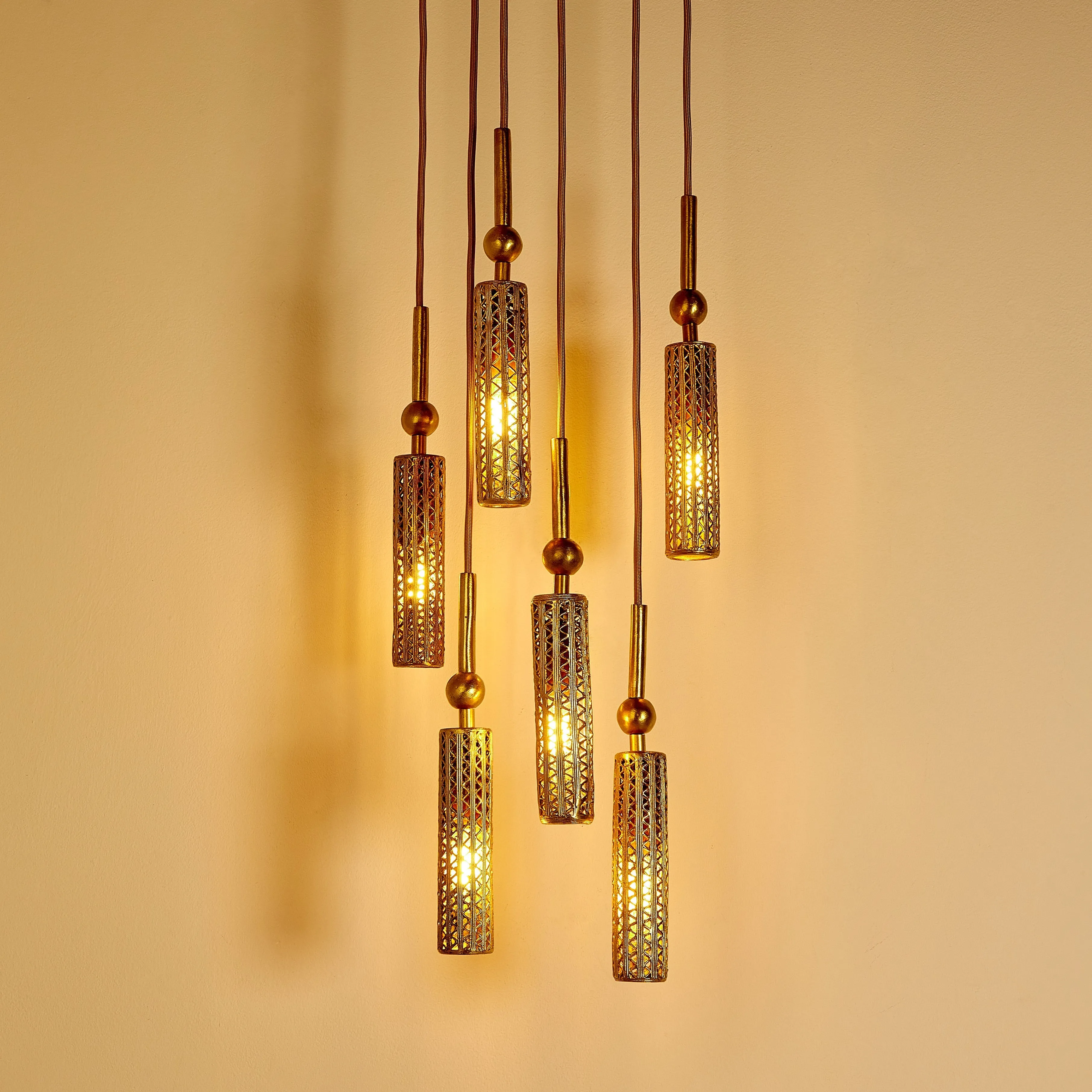 Gifty Brass Chandelier