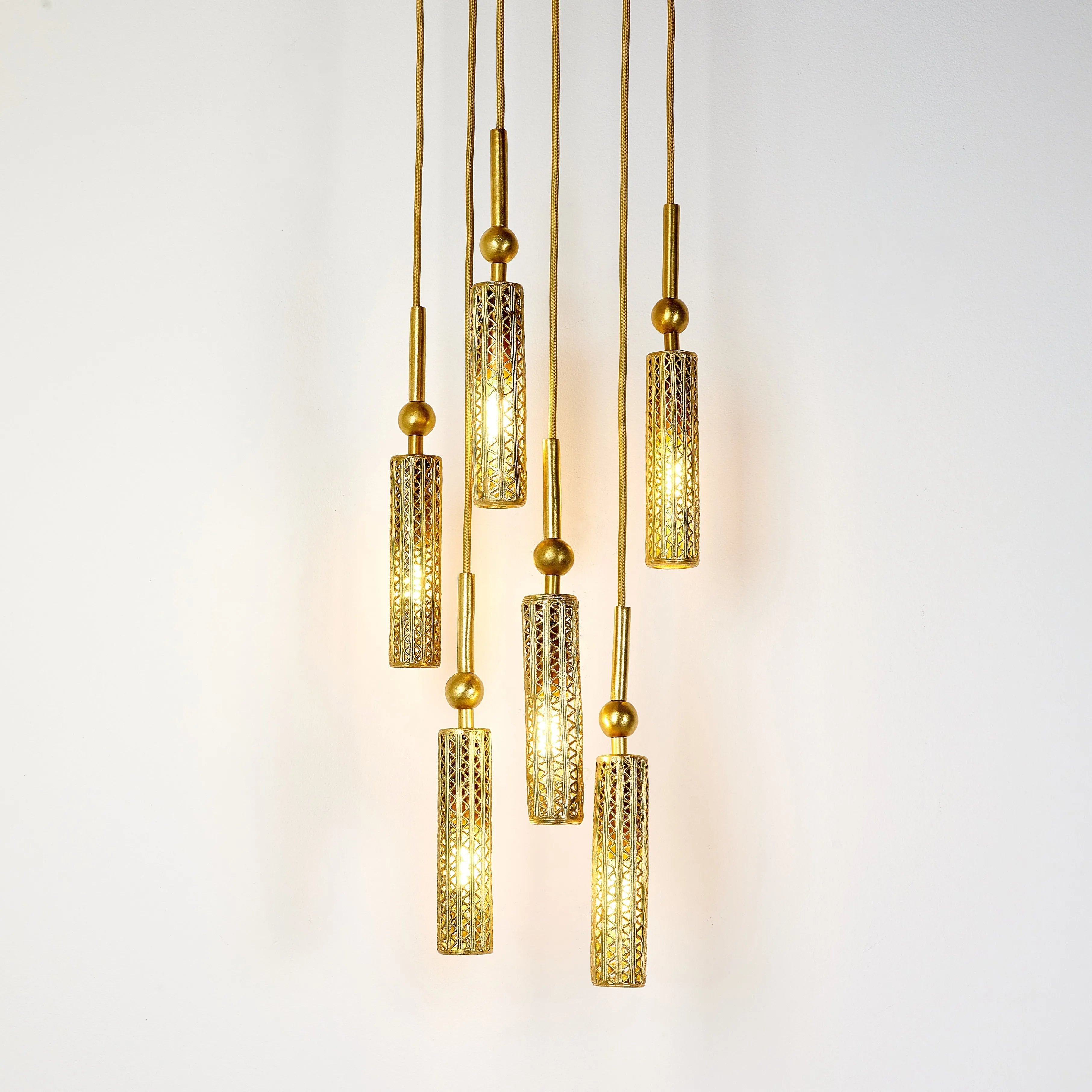 Gifty Brass Chandelier