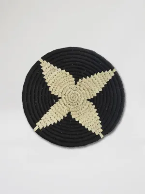 Handmade Wall Decor of Sabai Grass 10"