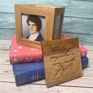 Jane Austen Photo Cube - Imagination Quote Design