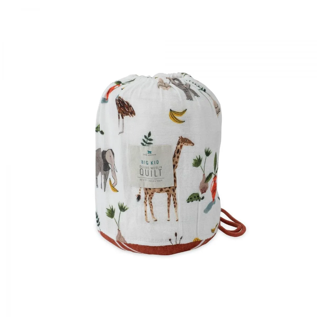 Little Unicorn Big Kid Cotton Muslin Quilt - Safari