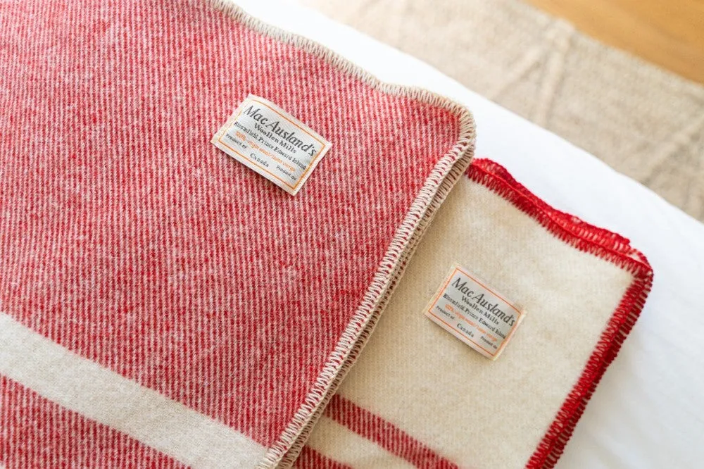 MacAuslands Woolen Mills Blankets - Throw - 52" x 76"