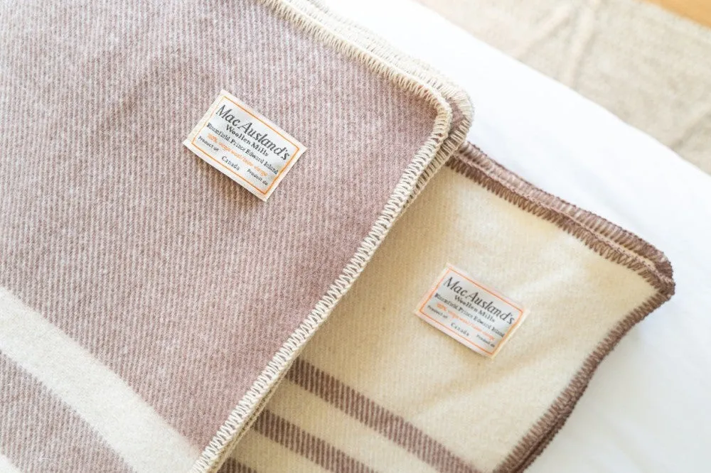 MacAuslands Woolen Mills Blankets - Throw - 52" x 76"