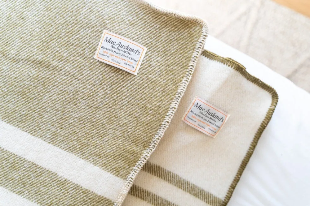 MacAuslands Woolen Mills Blankets - Throw - 52" x 76"