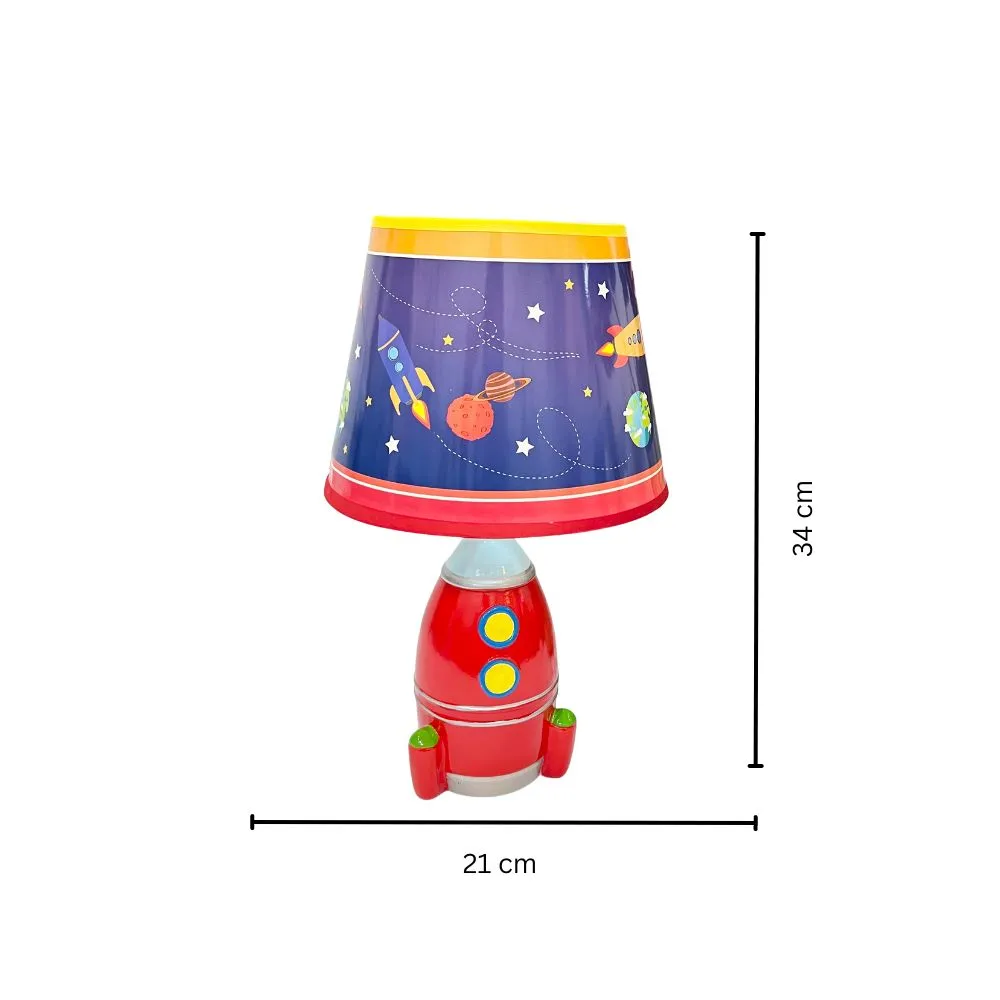 Night Lamp - Spaceship Glow (Red)