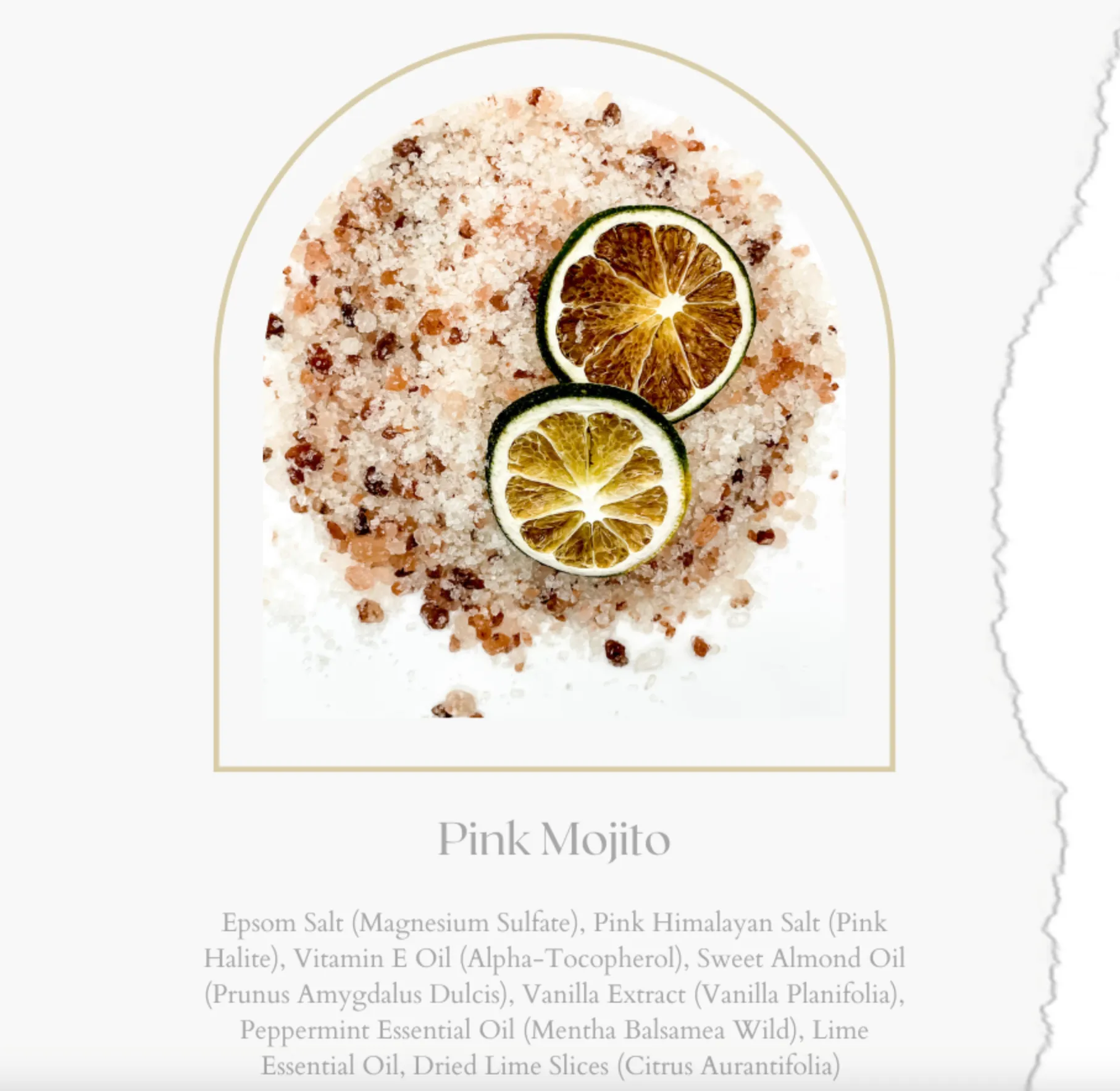 Pink Mojito Bath Salts