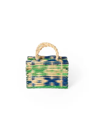 Portuguese small straw basket