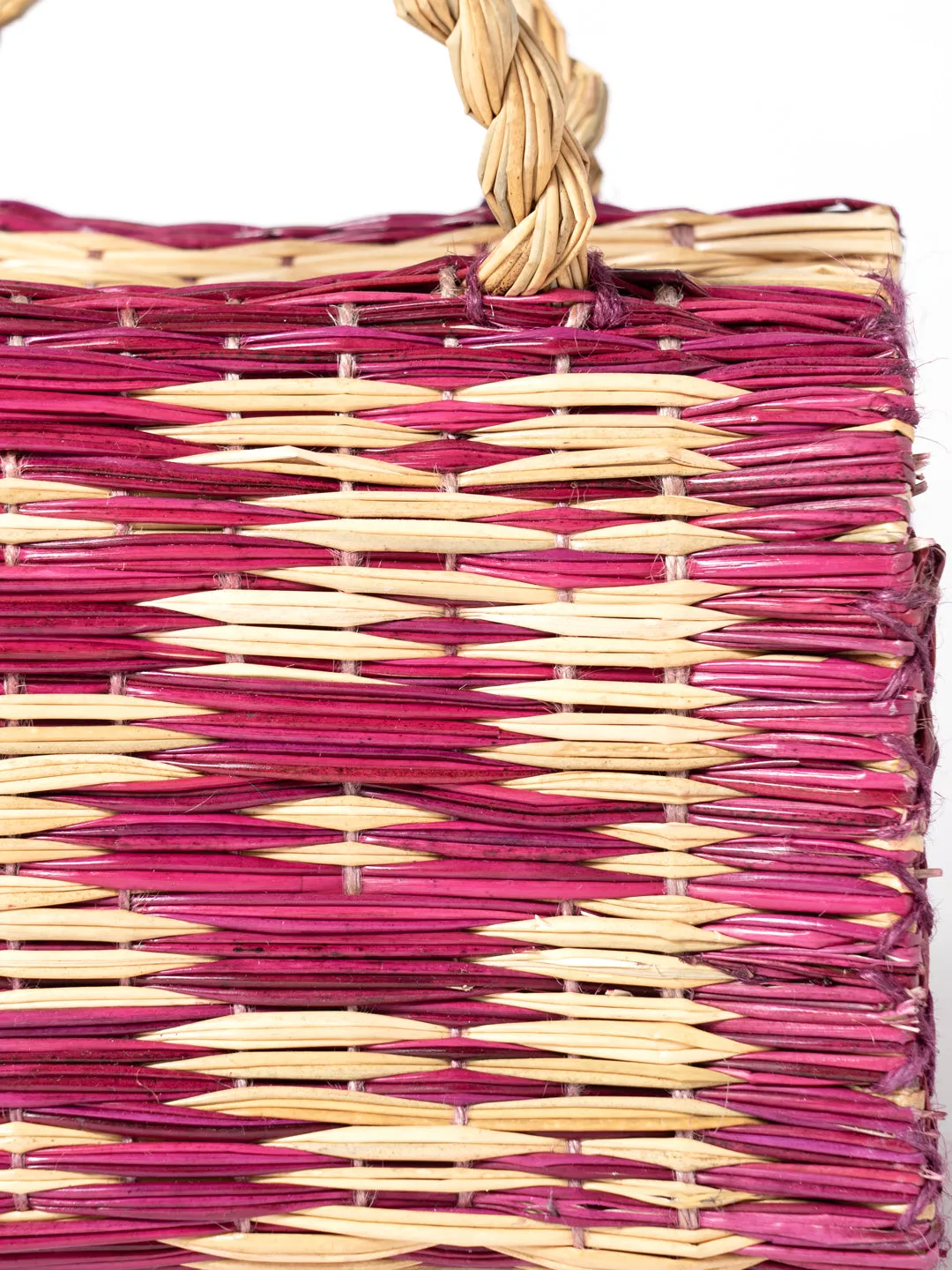 Portuguese small straw basket