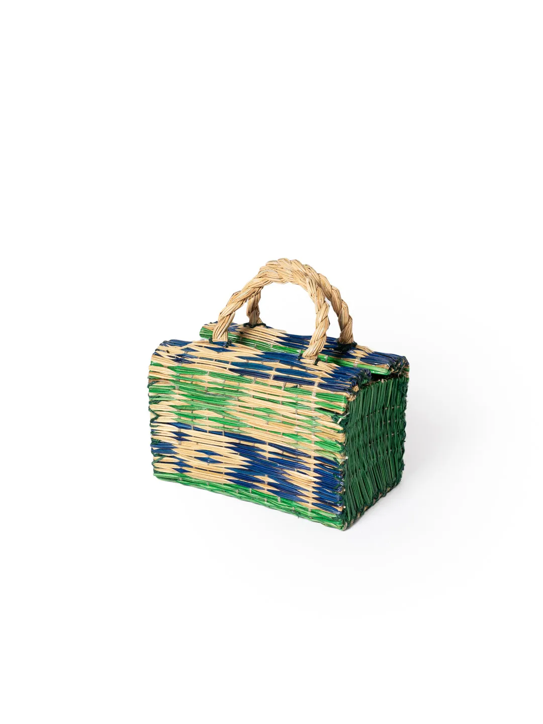 Portuguese small straw basket