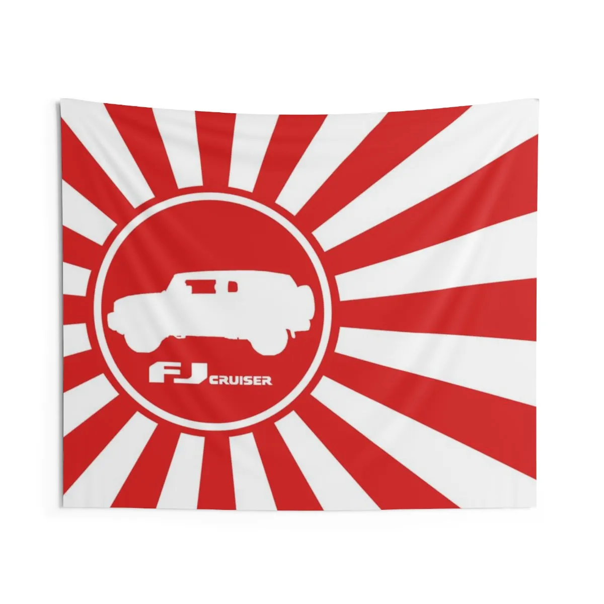 Rising Sun FJ Cruiser Wall Tapestries by Reefmonkey