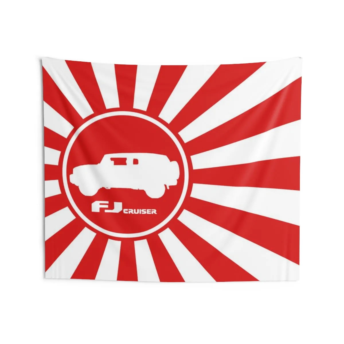 Rising Sun FJ Cruiser Wall Tapestries by Reefmonkey