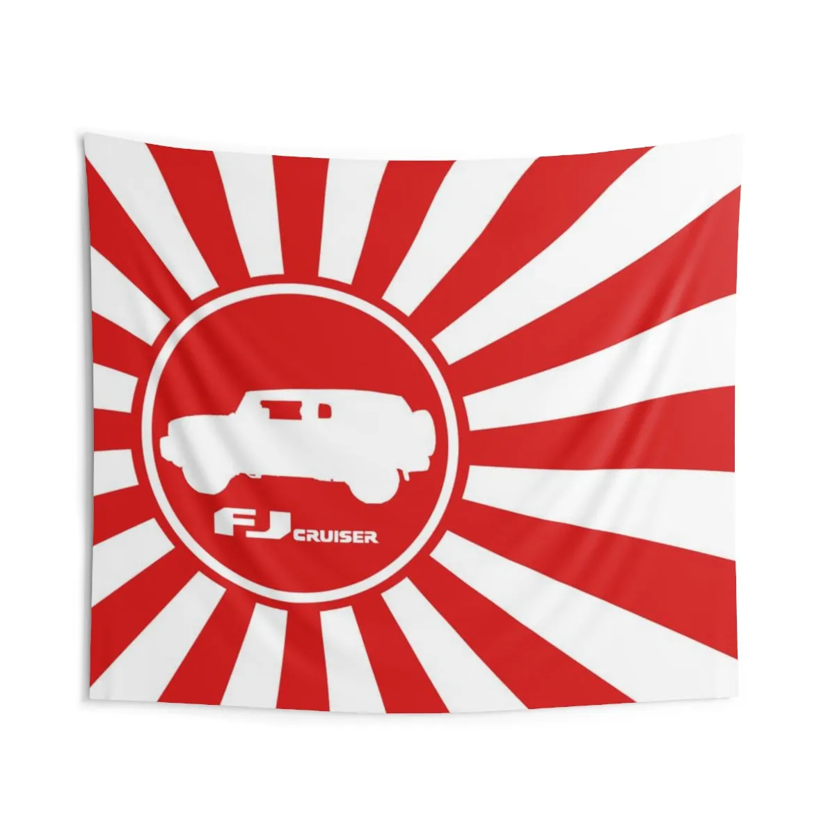 Rising Sun FJ Cruiser Wall Tapestries by Reefmonkey