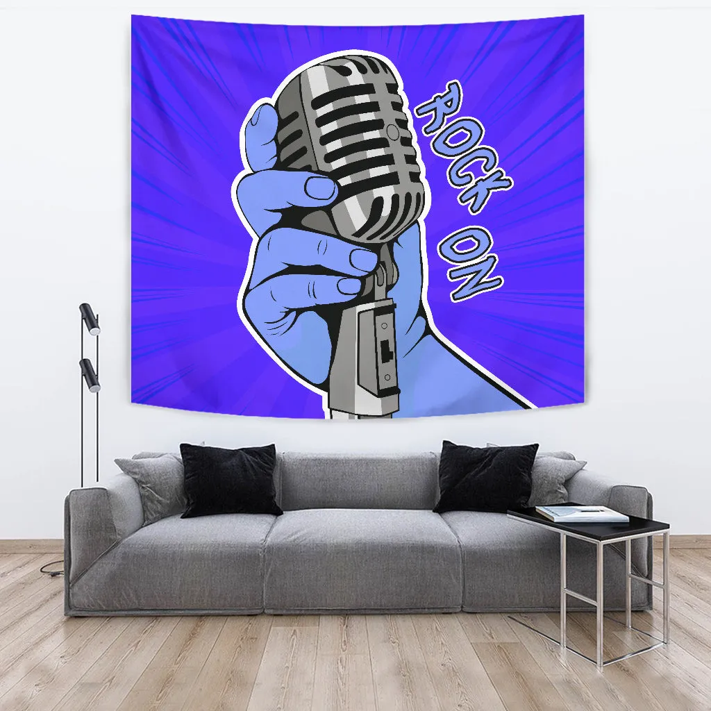 Rock On Tapestry for Music Freaks
