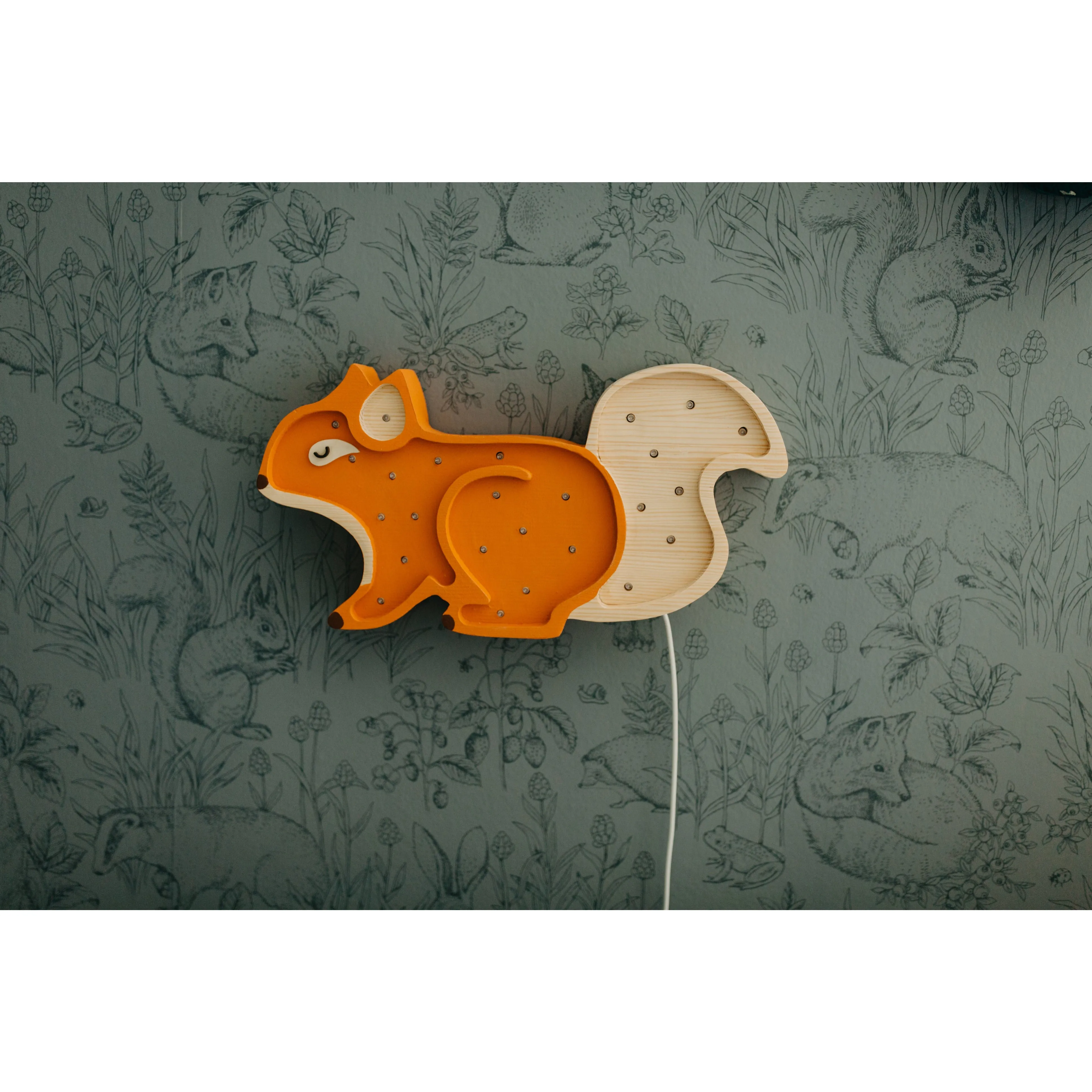 Squirrel Lamp