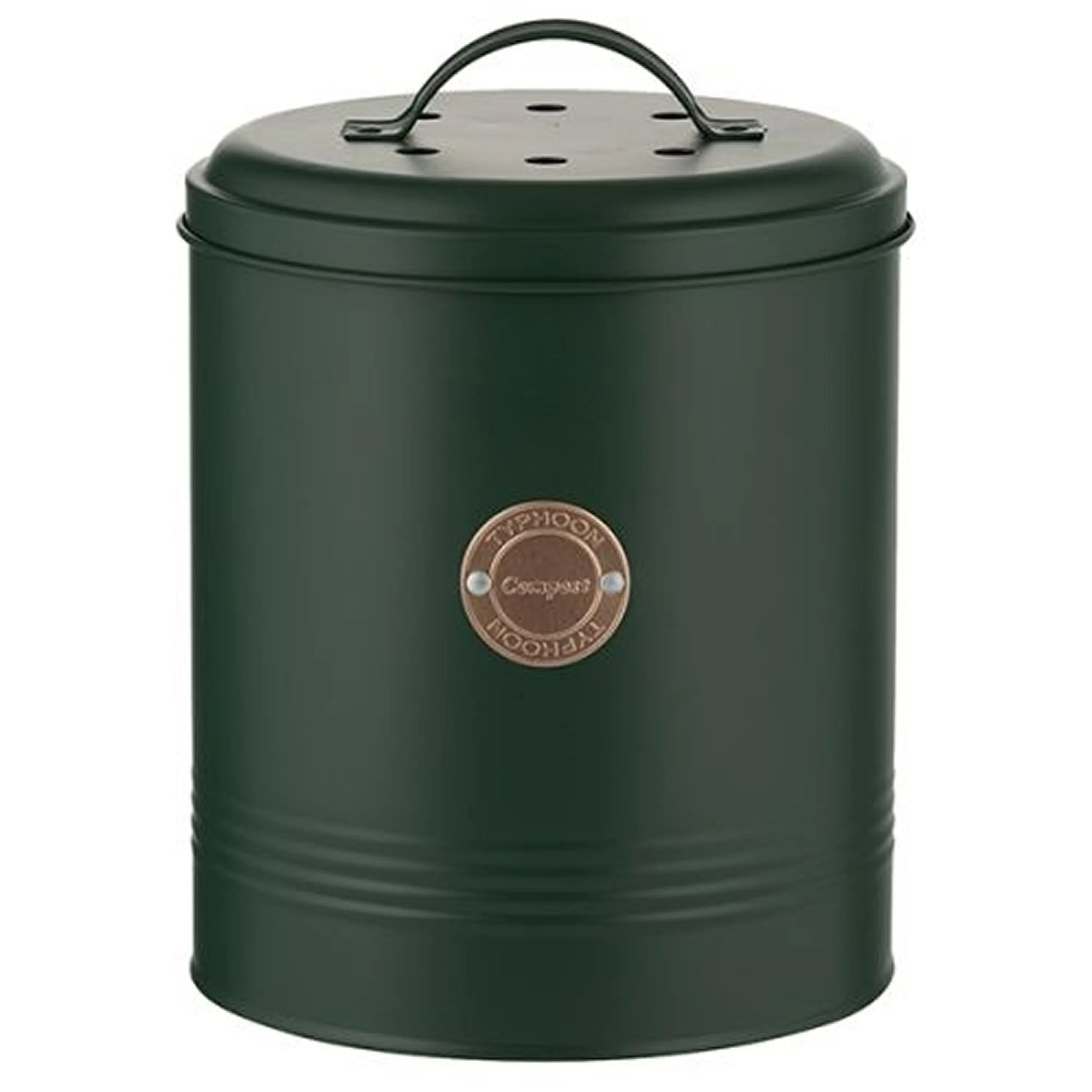 Typhoon 2.5 Litre Green Compost Caddy