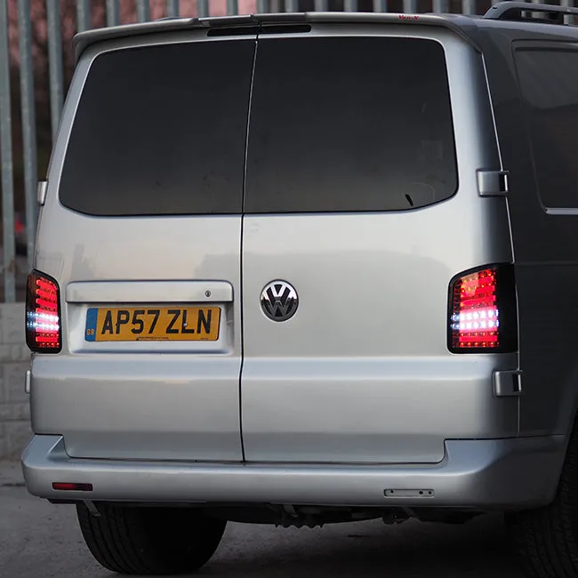 VW T5, T5.1 Transporter LED Rear Lights/Tail lights/Tail lamps Barn Door MK2